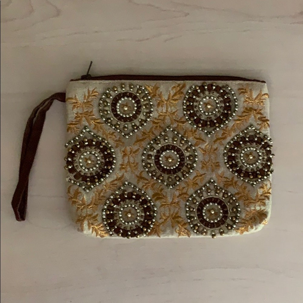 Beaded Wristlet